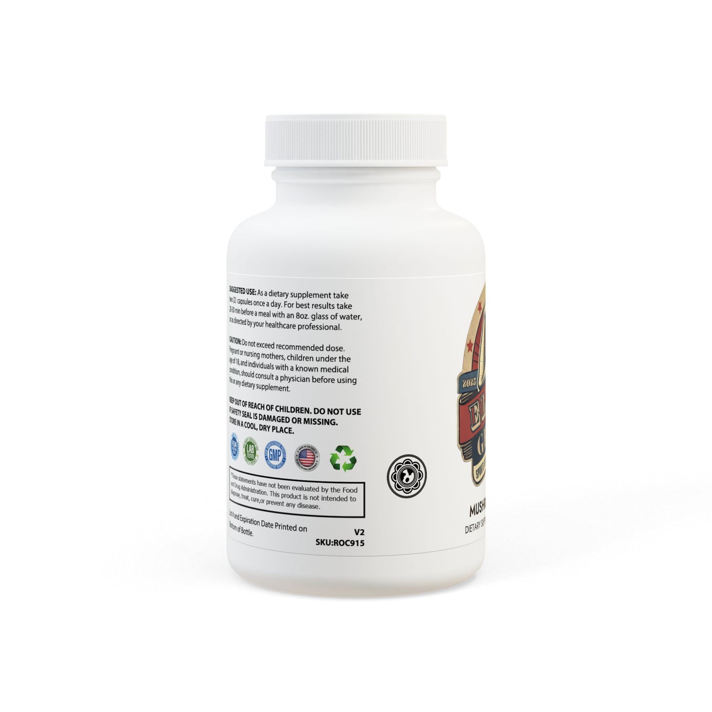 Mushroom Blend Supplement (60 Capsules)